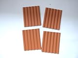 Eigenschaften Teifoc / Teifoc Wellenplatte rot, 4-er Set