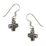Small Cross Earrings
