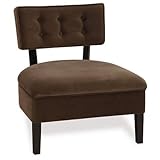 Avenue Six Curves Button Back Chair