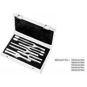 Tuning Forks, Hartmann Set - Includes MDS4407001, MDS4407002, MDS4407003, MDS4407004, MDS4407005