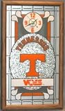 Tennessee Volunteers Stained Glass Wall Clock
