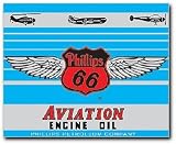 Signpast Reproduction Vintage Sign, PHILLIPS AVIATION