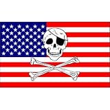 Outdoor Living : Pirate Flag -USA Jolly Roger