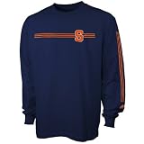 adidas Syracuse Orange Navy Blue Money Long Sleeve T-shirt