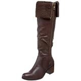 Jessica Simpson Women's Chelo Faux Shearling Boot,Espresso,5 M US