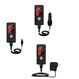 Deluxe Kit for the Sony Ericsson k630i includes a USB cable with Car and Wall Charger - Gomadic Brand w/ TipExchange Technology