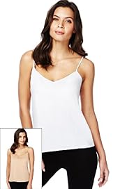 2 Pack V-Neck Assorted Camisoles
