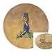Genuine Handcrafted Goatskin 8" Mini Bodhran / The Mini Bodhran- The Pulse of Irish Music