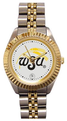 Wichita State University Shockers Ladies Executive Stainless Steel Sports Watch