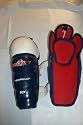 Hespeler ice hockey shin guards - Size 10.0 inch - EXEC condition - only used 2 times