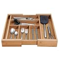 Danesco Bamboo Expandable Cutlery Tray
