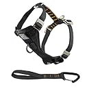 Kurgo Tru-Fit Crash Tested Dog Harness, Black, Large - Lifetime Warranty