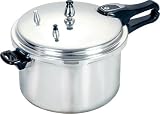 HDS Trading Pressure Cooker 6.8 Liter Aluminum Finish - HDS Trading PC10391