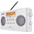 Sangean PR-D5P Portable Radio with Digital Tuning and Rds