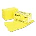 Chicopee 0911 24-Inch Length by 24-Inch Width Masslinn Yellow Dust Cloth 50-Pack ( Case of 2)