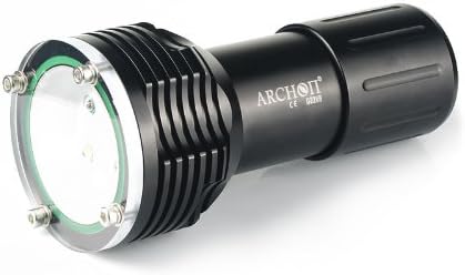 Archon W38vr/d32vr Diving Flashhight Multifunction Underwater Graphing Light Aircraft-grade Aluminum Flashlight Two Beam Color Diving Video Flashlight