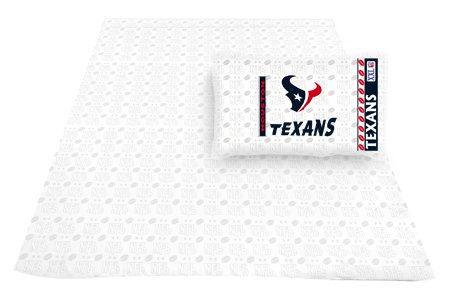 Houston Texans NFL Sheet & Pillow Set (Queen)