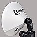 Opteka BD-5 Studio 17-Inch Beauty Dish Reflector/Diffuser/Diverter for Portraits - Universal Design to fit Most External Camera Flashes