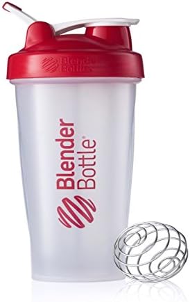 Best Organic Olive Essence, Spa Experience, Peptide Experience, 1.75 fl oz (50 ml), Sundesa, Classic Blender Bottle with Loop, Red, 28 oz Bottle