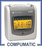 NEW PYRAMID 6200 DIGITAL ELECTRONIC TIME CLOCK & 250 TIME CARDS