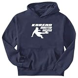SWEATSHIRT NAVY BLUE  KOREAN MASTER S-OCCER  SOUTH KOREA X-Small