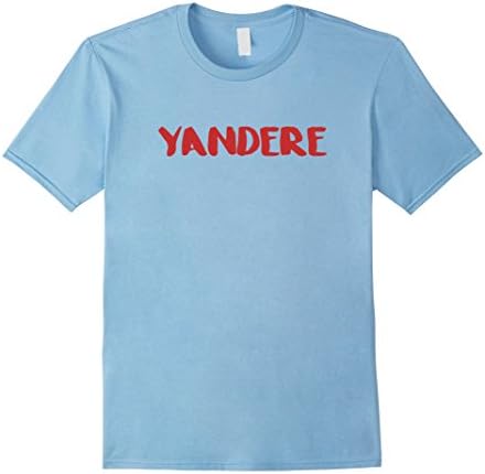 Men's Yandere shirt Small Baby Blue