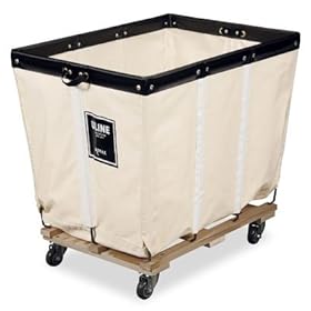  6 Bushel Canvas Basket Truck