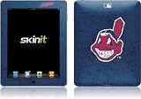 Skinit Cleveland Indians - Solid Distressed Vinyl Skin for Apple iPad 1