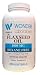 Personal Health Care : Flax Seed Oil 1000 Mg Certified Organic Cold Pressed Hexane Free Flaxseed Oil Is the Worlds Richest Source of Omega-3 Fatty Acids - 250 Softgels #1942