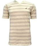 LRG - LRG Striped V-Neck T-Shirt