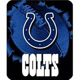 Indianapolis Colts Plush Throw Blanket