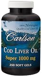 Carlson Laboratories - Super Cod Liver Oil, 1000 mg, 250 softgels