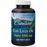 CarlsonLaboratories-SuperCodLiverOil,1000mg,250softgels