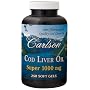 Carlson Laboratories - Super Cod Liver Oil, 1000 mg, 250 softgels