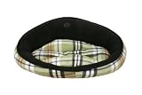 Fido Fleece Cloud Bed Preppy Puppy Plaid Small