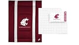 Washington State NCAA Bedding - Sidelines Comforter and Sheet Set Combo