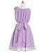 Fashion Plaza Girl's Chiffon Sleeveless Short Flower Girl Easter Holiday Dress K0081