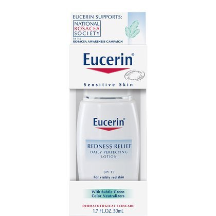 Eucerin Redness Relief Daily Perfecting Lotion SPF 15, 1.7 Ounce Bottle