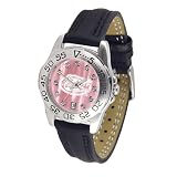 Florida Gators NCAA Mother of Pearl Sport Ladies Watch (Leather Band)