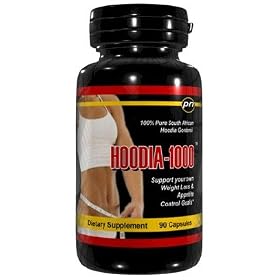 Hoodia 1000 (90 capsules) - Natural Appetite Suppressant Supplement - Pure South African Hoodia Gordonii