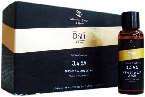 DSD Simone De Luxe Science 7 Lotion 3.4.5a for Hair Loss 3 Vials