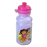 Dora the Explorer Lunch Set --- Flip-top Dora Food Storage Snack Container, Dora Sandwich Container Box, and Dora Water Bottle (Pull-top Water Bottle or Pull-top Water Jug with a Handle --- see photos for the options)