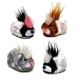 New Long Hair Zhu Zhu Pets Rockstars - Roxie, Kingston, Ryder, Pax (Set of 4)