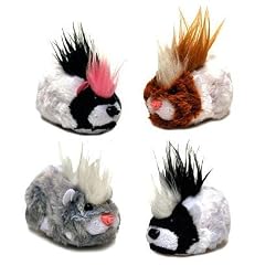 New Long Hair Zhu Zhu Pets Rockstars - Roxie, Kingston, Ryder, Pax (Set of 4)