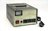 VS 1500 - HEAVY DUTY 1500 WATTS VOLTAGE REGULATOR. ALSO WORKS AS STEP UP/DOWN TRANSFORMER.110V-240V FOR WORLDWIDE USE.