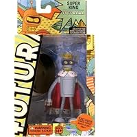 Futurama Toynami Series 5 Action Figure Super King Bender