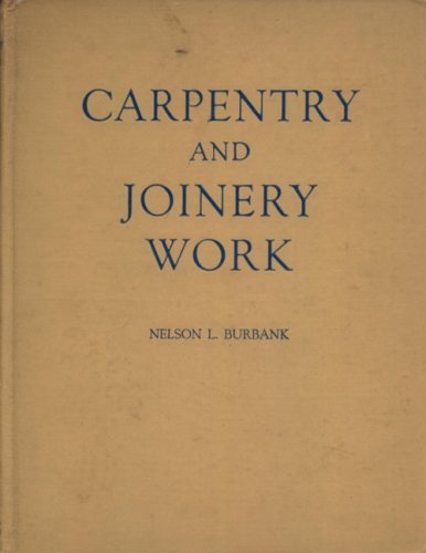 Carpentry and Joinery Work