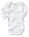 Sanetta 308500 - Body langarm, Basic Collection, Organic Cotton weiss