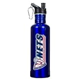 New Jersey Nets 26oz Stainless Steel Water Bottle (Team Color)