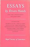 Essays by divers hands : being the transactions of the Royal Society of Literature. New series. Vol.38